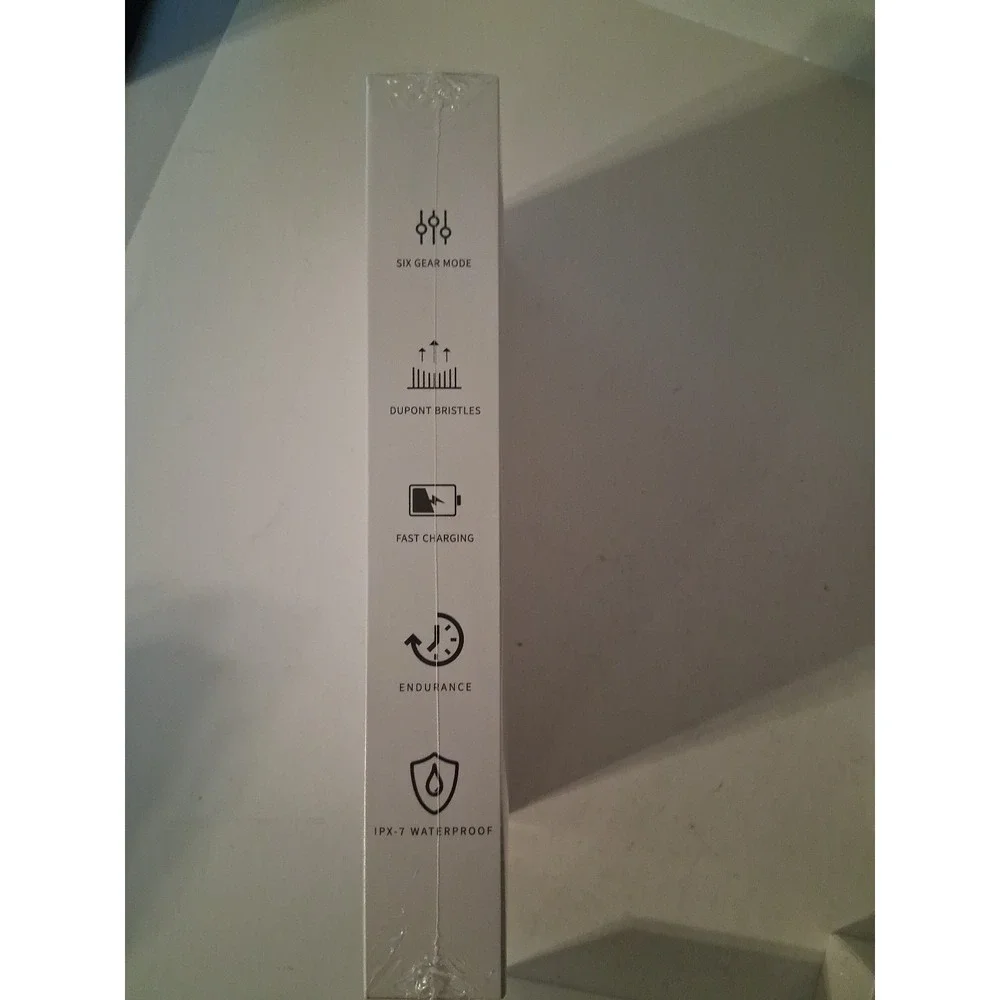 Lot of 4 X-2 IPX7 Sonic Electric Toothbrushes White New